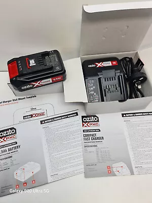 Ozito 18v Charger + 2.5Ah Battery - New + Genuine • $59