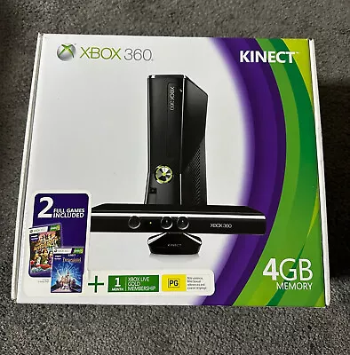 Brand New Factory Sealed Microsoft Xbox 360 Slim Console - 4GB - Black • $1999.99