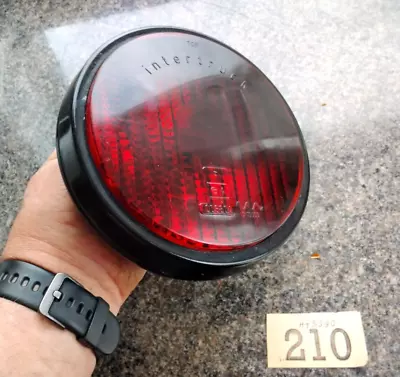 CLASSIC INTERTRUCK CAR/LORRY REAR  RED FOG LAMP LIGHT 12 /24v ROUND 6  NEW • $31.58