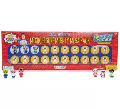 $19.74 • Buy Ryan's World TAG W/Ryan Micro Figure Mighty Mega Pack- Special Limited Edition