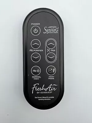 SynAirG Remote Control Fresh Air By Ecoquest OEM Genuine Original • $15.95