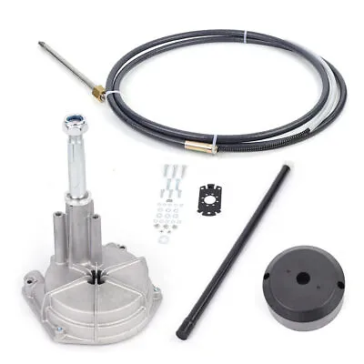 12 Feet Boat Rotary Steering System Outboard Kit +12Ft SS13712 Marine Cable • $98.80