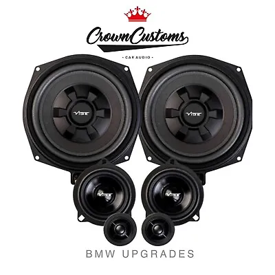 Bmw X1  E84 Full Front Speaker Upgrade Vibe Optisound Car Audio 3 Way With Sub • $348.13