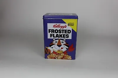 Vintage Remake Kellogg's Frosted Flakes Tin 2015 Frosties Tony The Tiger Brand • £9.99