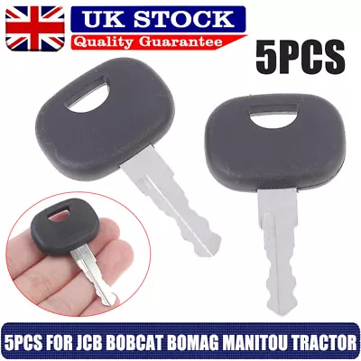 5x Ignition Key For JCB Excavators Stacker Wheel Loader Fendt Liebherr 14603 UK • £7.47