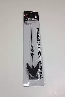 $6.50 • Buy 1x 13  BLACK VINTAGE CAR IMITATION PHONE AERIAL DECOR DUMMY ANTENNA  ANT-69 B