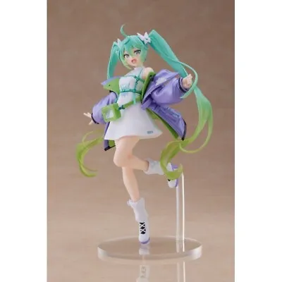 Taito Vocaloid Hatsune Miku Fashion Anime Figure Statue Toy Sporty Miku T40082 • $29.99