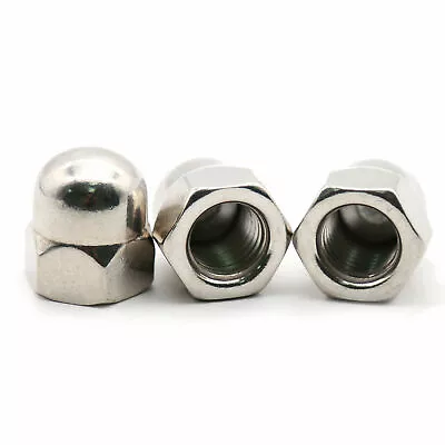 Acorn Cap Dome Nuts - A2 304 Stainless M3 M4 M5 M6 M8 M10 M12 M14 M16 M20 M24 • $3.75