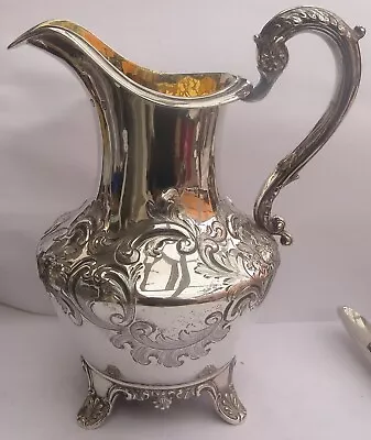 £36 • Buy SUPERB EARLY VICTORIAN SCOTTISH SILVER WATER JUG By J.McKAY .1847