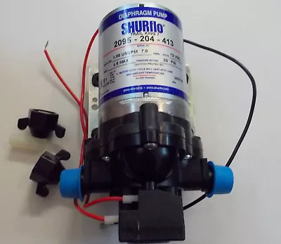 Shurflo Water Pump 30psi 12V 2.1 Bar Auto Trail King 7 Caravan Motorhome Boat • £59.95