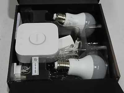 $113.59 • Buy Philips Hue White Ambiance Starter Kit A60 | 2x Bulbs | Bridge