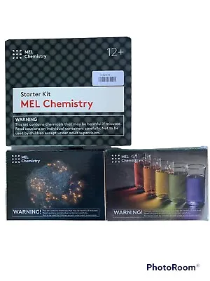 MEL Chemistry Starter Kit Opened W/2 New Unopened Lessons Homeschool Labs • $29.50