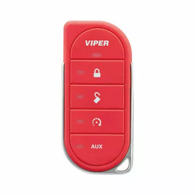 87856VR 2-way Viper Cover Case Remote Replacement LED 7856v RED • $20