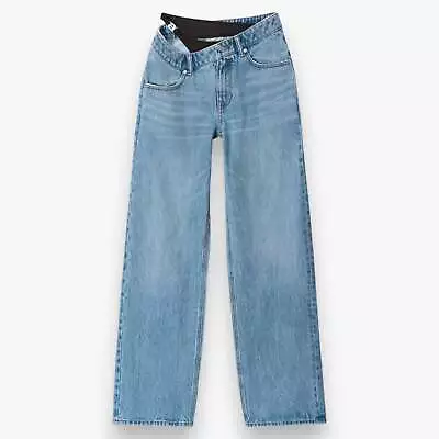 Alexander Wang Vintage Wash Indigo Blue Denim Jeans W27 • $343