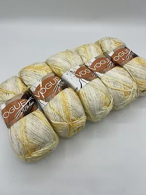 Vogue Variegated Dk Knitting Crochet Yarn Total Weight 600g ‘ • £4.70