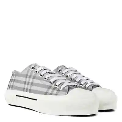 Burberry Vintage Check Cotton Sneakers • $400