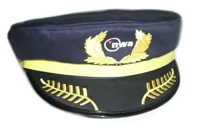 NWA Northwest AIRLINES CHILDS PILOT HAT -  Childrens Pilot Hat • $9.99