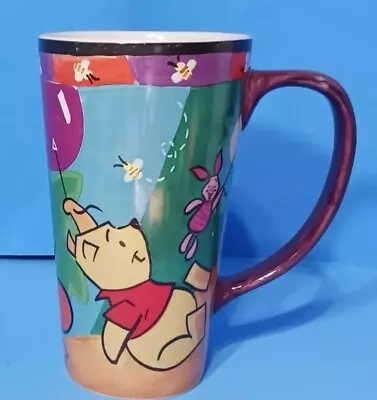 Walt Disney Store Winnie The Pooh Mug Tigger Piglet Tall Latte Coffee Cup • $8.50