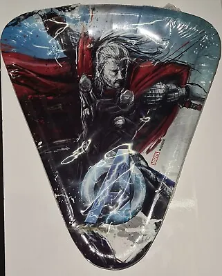 Marvel Thor Captain America Pizza Party Paper Plates Super Hero Avengers Party • £7