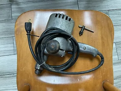 Vintage Working Millers Falls Co. DYNO-MITE Electric Drill: Model D (See Video) • $42.50