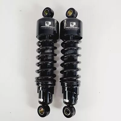 Progressive Suspension 412 Series Shocks Heavy Duty 11.5  Black 2006-22 Harley • $231.96