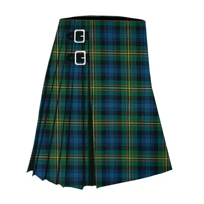 Grant Hunting Ancient Tartan Kilt Men's Tartan Handmade Kilt 8 Yard • £134