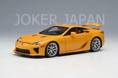 Make Up EIDOLON 1/43 Lexus LFA 2010 Rear Wing Up Orange EM698D JDM • $373.10