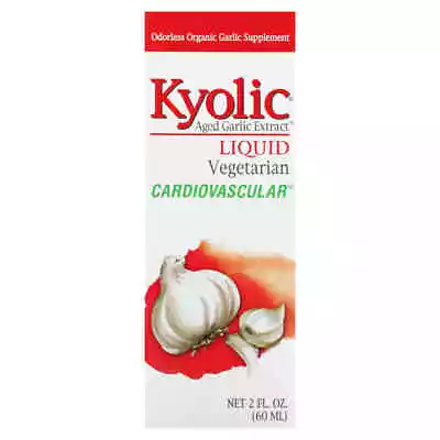 Kyolic Aged Garlic Extract Liquid Cardiovascular 60ml • $49.11