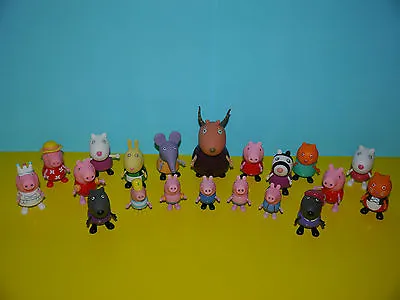 Peppa Pig Figures ~ PeppaGeorgeSuzzyCandyZoeDannyPedroGazelle & More ~NEW • £4.99