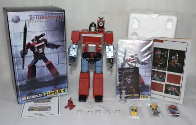 New X-Transbots MX-27 Janssen Transformable Robot Action Figure Toy In Stock • $165