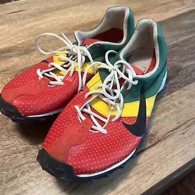 NIKE Track & Field Shoes Bowerman Series Zoom Miler Men's 9 Rasta Colors • $18.99