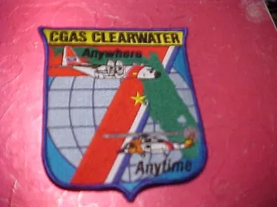 U.s. Coast Guard Air Station Clearwater Florida Patch Unused 5 X 4 1/2 Inch • $7.95