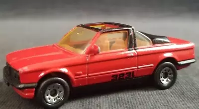 $10 • Buy Matchbox BMW 323i Cabriolet RED Scale 1:58 Vintage Original 1985