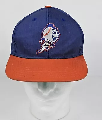 New York Mets Hat Mr Met Baseball Cap One Size Snapback American Needle  • $17.99