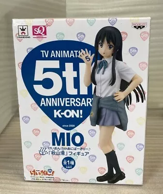 K-ON! 5th Anniversary Mio Akiyama Figure SQ Figure Anime Banpresto • $28.99