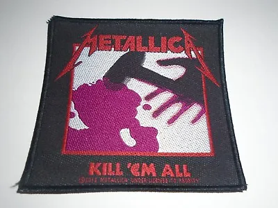  Metallica Kill'em All Woven Patch • $7.99