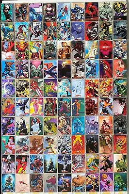Marvel Masterpieces Series 1 Card Set Upper Deck 2007 90 Cards • $73.45