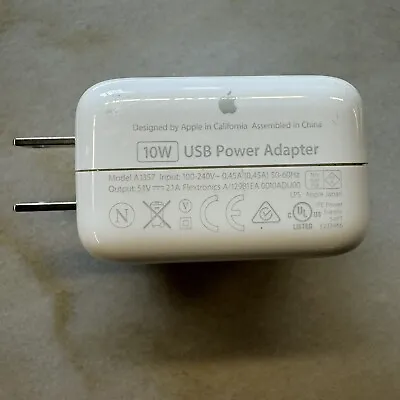 MINT Apple A1357 10W USB Power Adapter For IPhone IPad And IPod • $8.99