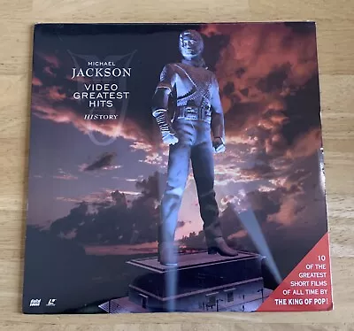 SEALED Michael Jackson Video Greatest Hits HIStory Laserdisc Vintage 1995 Rare • $29.79