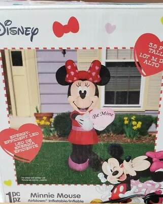 Gemmy 3.5ft Disney's Minnie Mouse Valentine Inflatable • $29.99