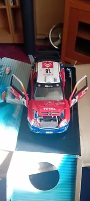 1/18th Solidio Diecast Citreon Xsara 2003 Monte Carlo WRC Rally • £15