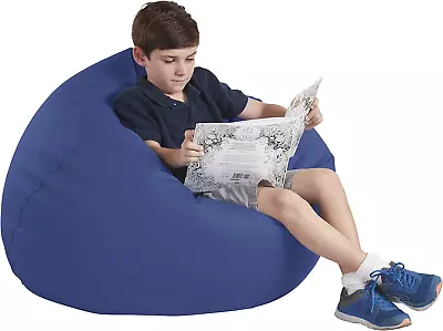 10478-NV Softscape Classic 35  Junior Bean Bag Chair Furniture For Kids Librar • $164.99