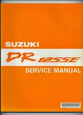 Suzuki DR125SE (94-00) Factory Issue Shop Manual Repair Book DR 125 SE EY33 • $31.10