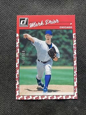 2023 Donruss Mark Prior One Hundred 36/100 Chicago Cubs • $0.99