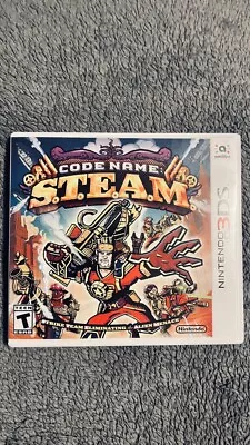Code Name S.T.E.A.M Steam For Nintendo 3DS 2015 Tested & Working ** FREE2SHIP • $8.95