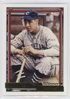 2017 Topps Archives 1992 Gold Winner Subset Parallels Bob Feller #260 HOF • $29.91