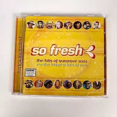 So Fresh Hits Of Summer 2002 & Biggest Hits Of 2001 (2 CD 2001 Universal) 40 Tks • £6.03