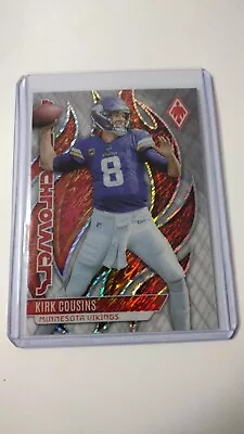 2023 Panini Phoenix Kirk Cousins Flamethrowers White Shimmer SSP VIKINGS  • $8