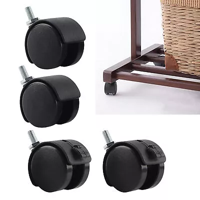4x  Office Chair Wheels Replacement Rolling Casters For All Floors • $19.47