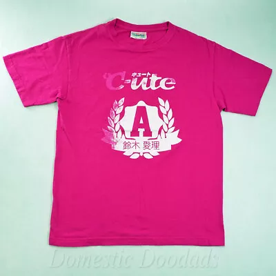 C-ute Japanese Girl Group Airi Suzuki Womens T Shirt Short Sleeve Euro Size L • $14.99